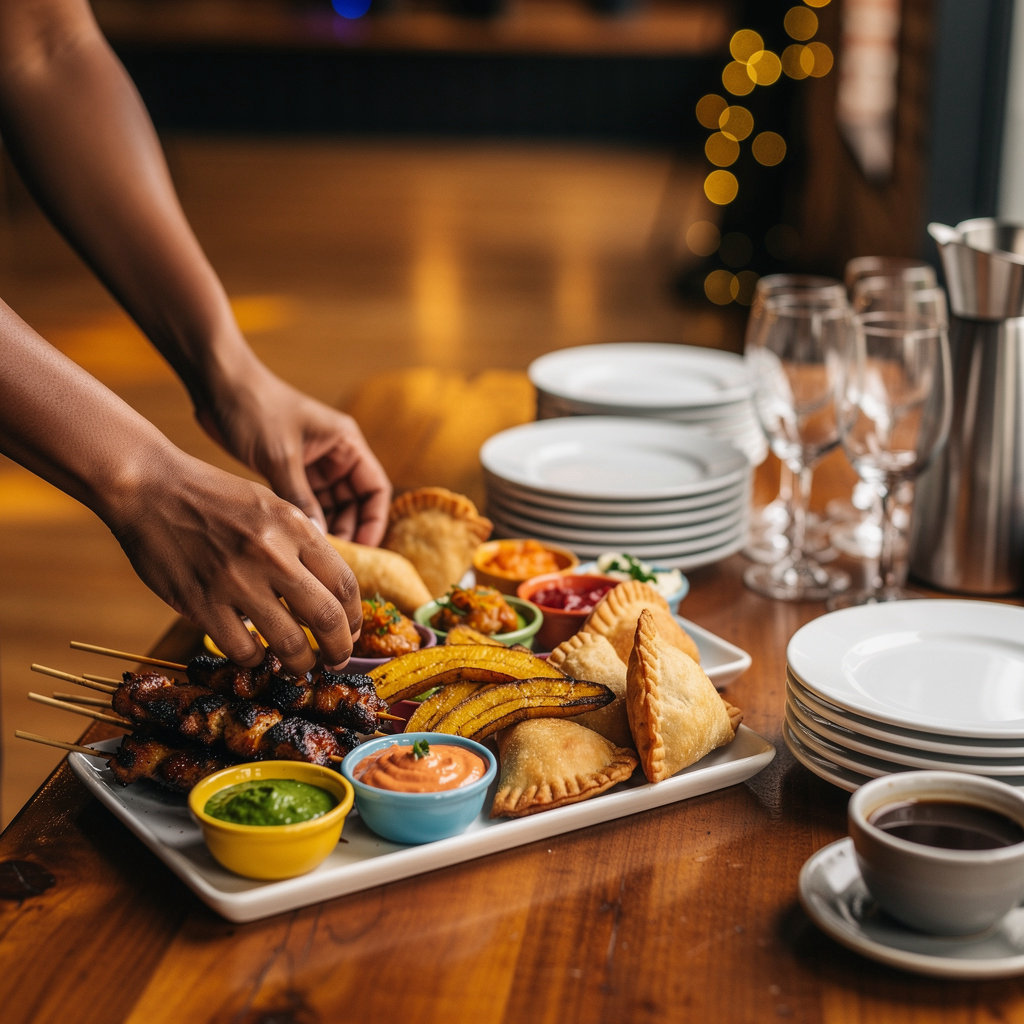 Orlenes Kitchen event catering and private hire venue with dance floor for weddings, birthdays, and corporate celebrations in Cambridge